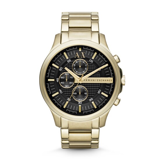 Reloj ARMANI EXCHANGE HAMPTON Acero Dorado Esfera 46mm 0