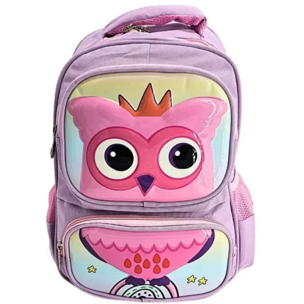 Mochila Infantil Pre-escolar Con Relieve Animales BUHO