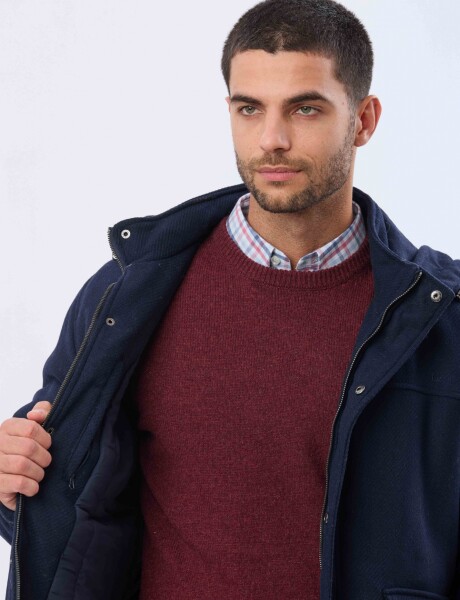 SACO DE PAÑO CON CAPUCHA Azul