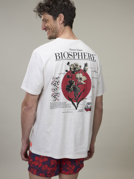 T-SHIRT FIORE NUBE MEL