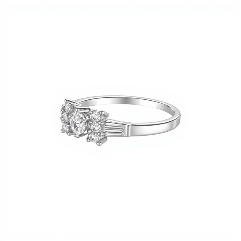 Anillo Vintage-Plata 925-Zirconias-AN4723 conpiedra