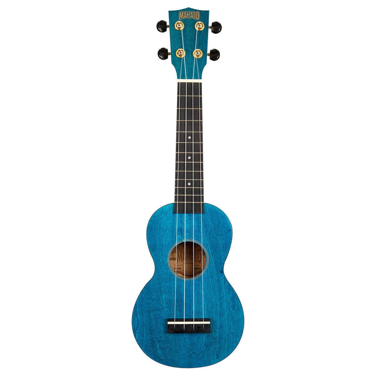 Ukelele Mahalo MS1TRD Soprano Slimline - Azul 