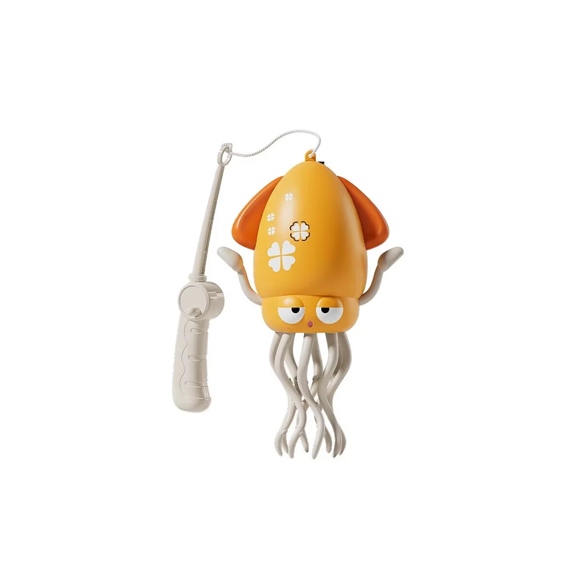 Pulpo Eléctrico Interactivo – Camina, Mueve la Cola y Hace Sonidos - Amarillo 