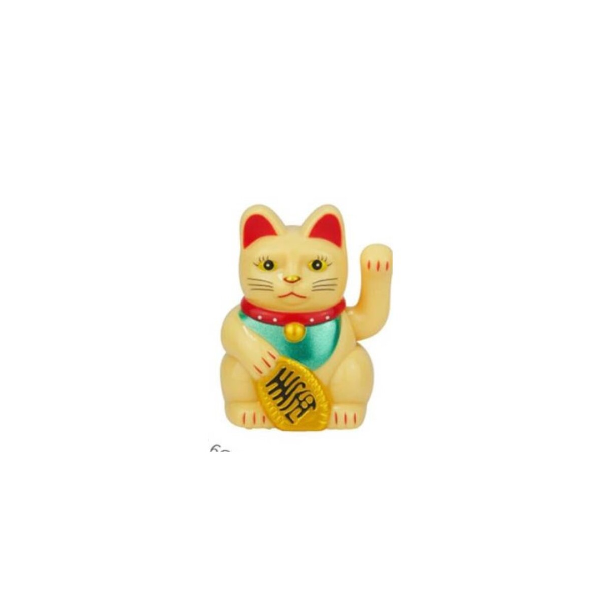 GATO DE LA SUERTE 13 CM - DORADO 
