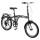 Bicicleta Plegable Rodado 20 Shimano Parrilla Negro
