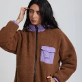 CAMPERA CAMILE DIXIE Marrón