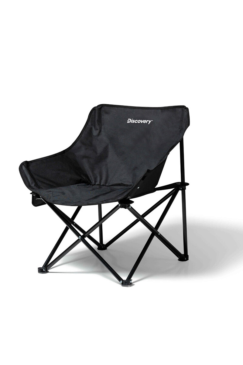 Silla Plegable de Camping Discovery Negro