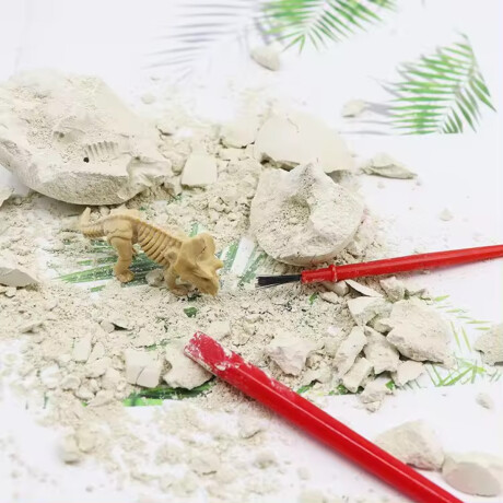 Huevo blanco de dinosaurio sorpresa para excavar Sc