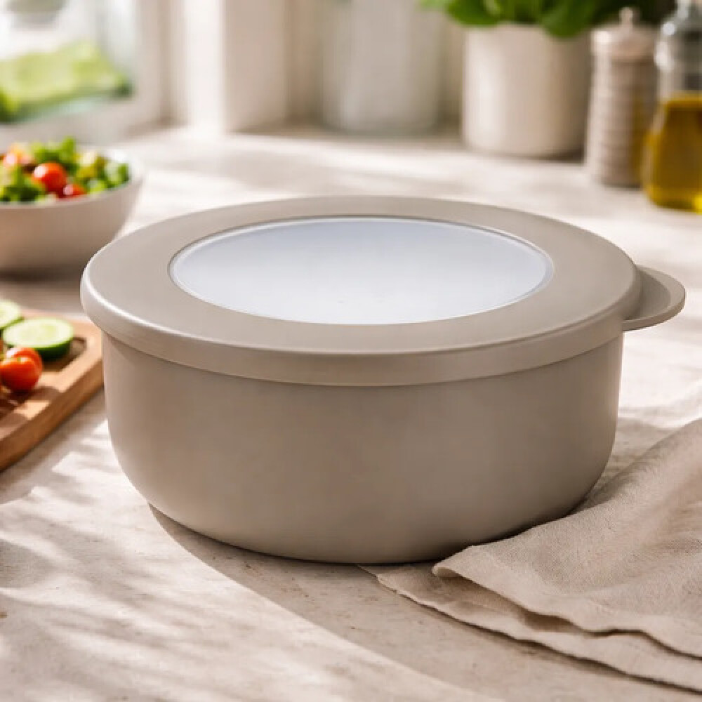Vianda redonda con tapa silicona 1.8 L QLUX IDEAS Vianda redonda con tapa silicona 1.8 L QLUX IDEAS