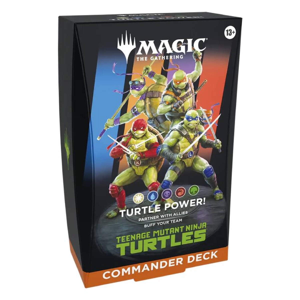 Magic Commander Deck TMNT - Partner With Allies/Buff Your Team 