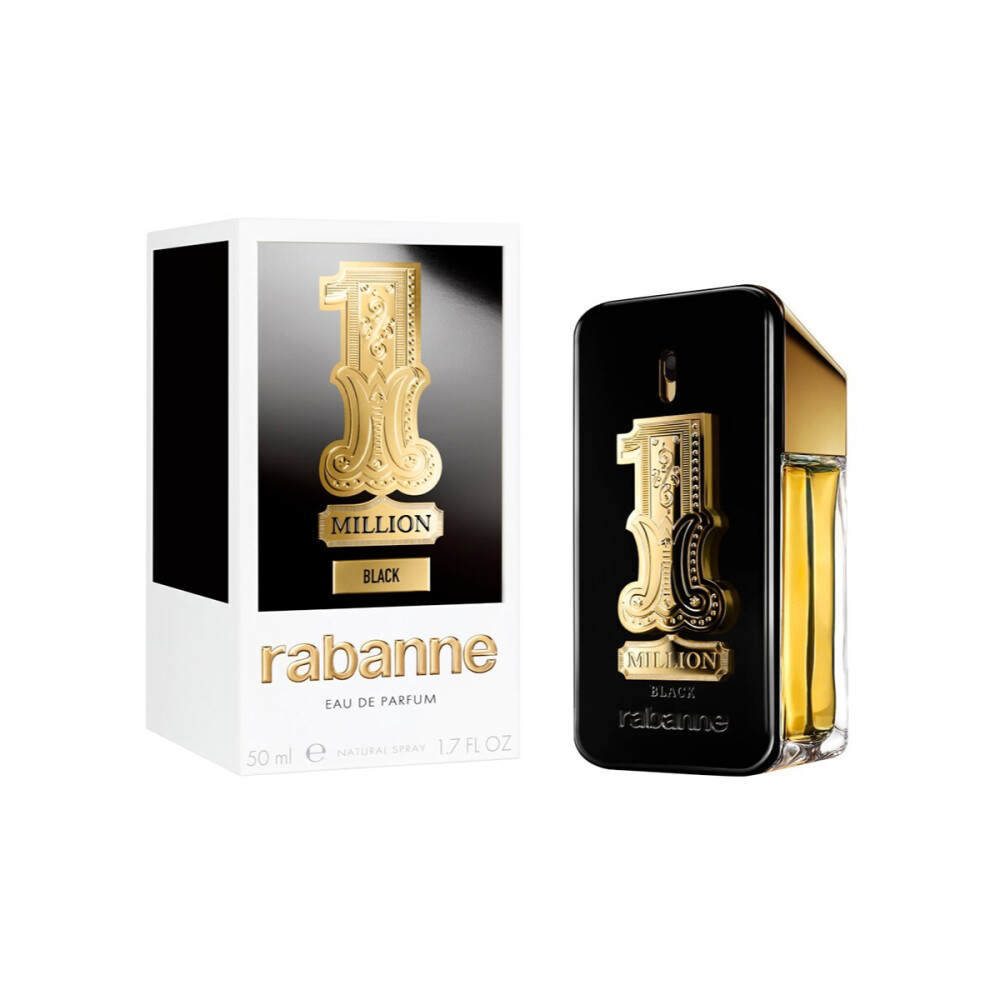 Rabanne 1 Million Black Eau De Parfum 50ml - Masculino