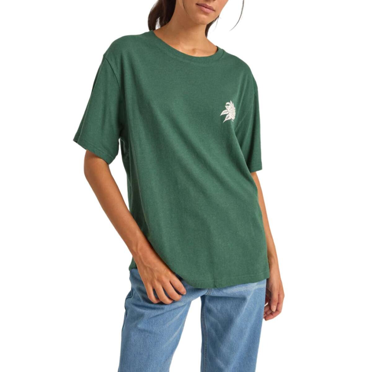 Remera Rhythm La Rosa Oversized - Verde 