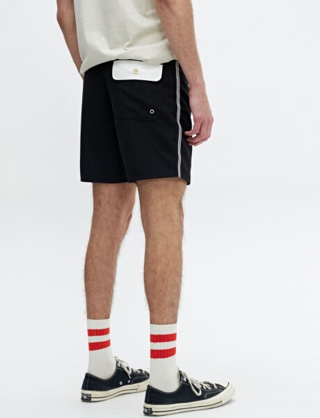 Shorts de baño Solanas Negro