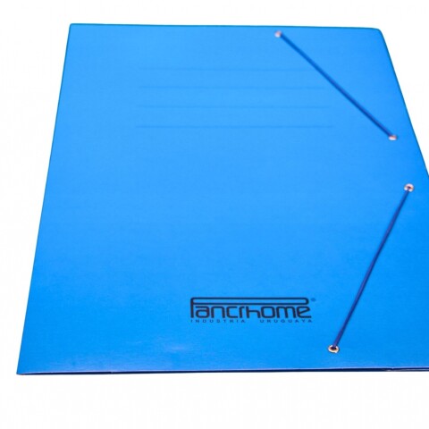 CARPETA 1/4WATMAN DE CARTON AZUL