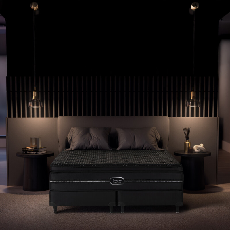 Sommier Simmons Beautyrest Black Firm 1.80 x 2.00 King