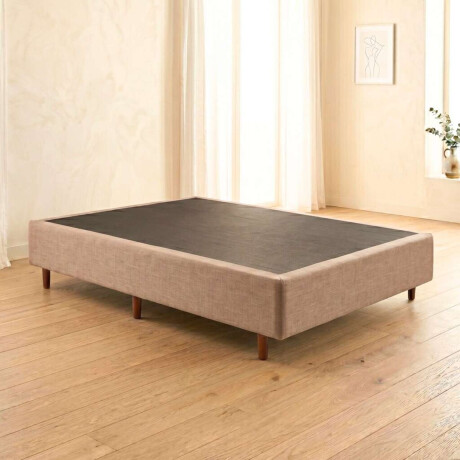 Base Sommier 2 Plazas Mannes Beige