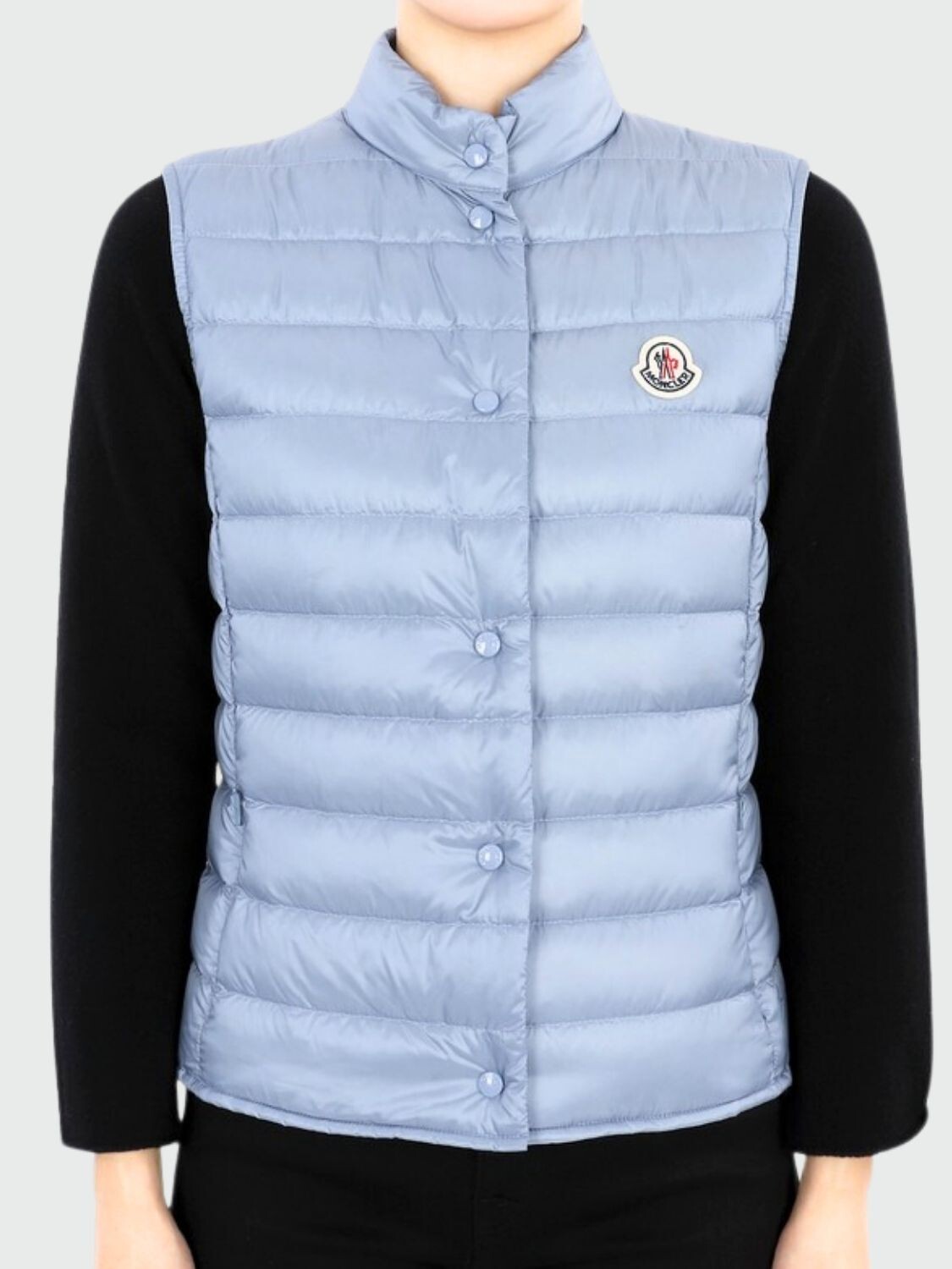 Moncler - Chaleco de nylon, LIANE Azul Medio