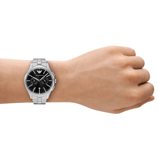 Reloj EMPORIO ARMANI DARIO Acero Plateado Esfera 42mm 0