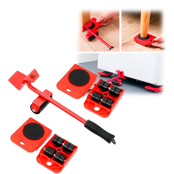 Herramienta Para Mover Muebles Heladera Lavadora Ruedas Herramienta Para Mover Muebles Heladera Lavadora Ruedas