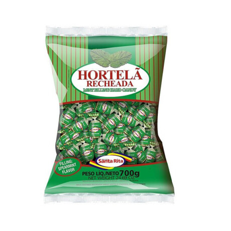 Caramelo SANTA RITA bolsa x120u 700grs Menta