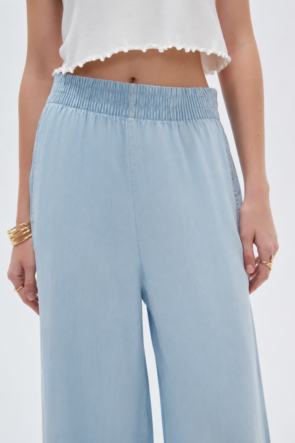 Pantalon Delfin Celeste