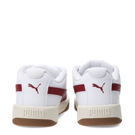 Championes de Hombre Puma Park Lifestyle Easy Blanco - Bordó