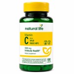 VITAMINA C 1000 MG PLUS W/ ROSE HIPS NAT única