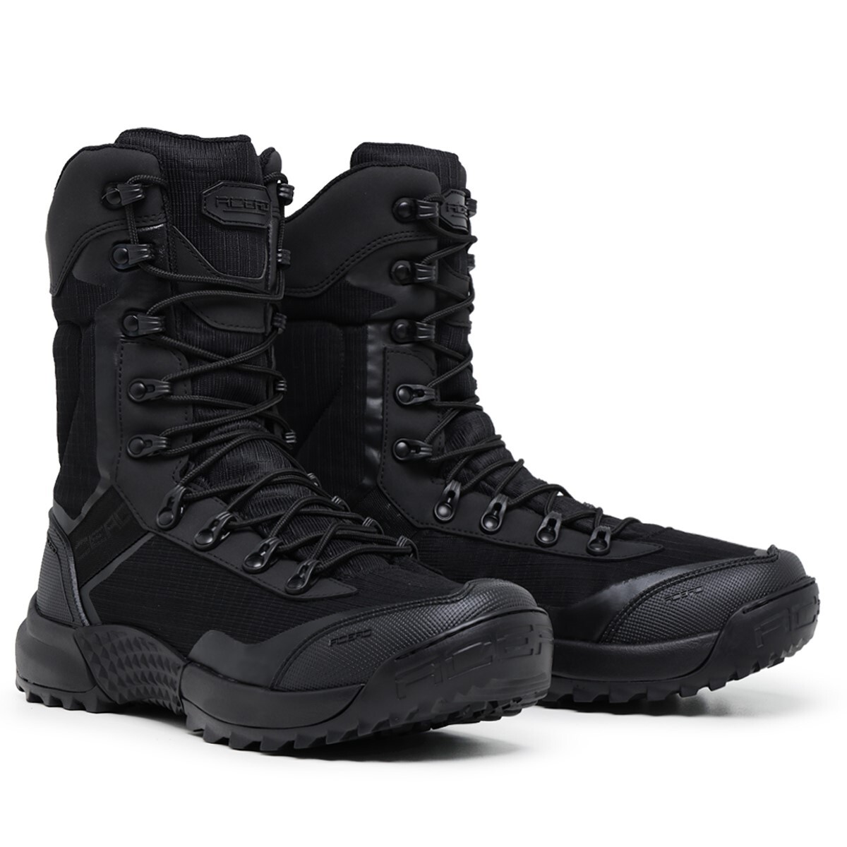 Bota táctica .50 - Acero - Negro 