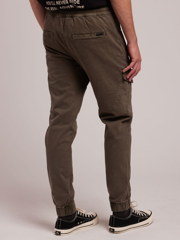 PANTALON CARGO PAOLOS24 RUSTY Verde Oscuro