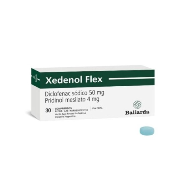 Xedenol Flex 30 Comprimidos Xedenol Flex 30 Comprimidos