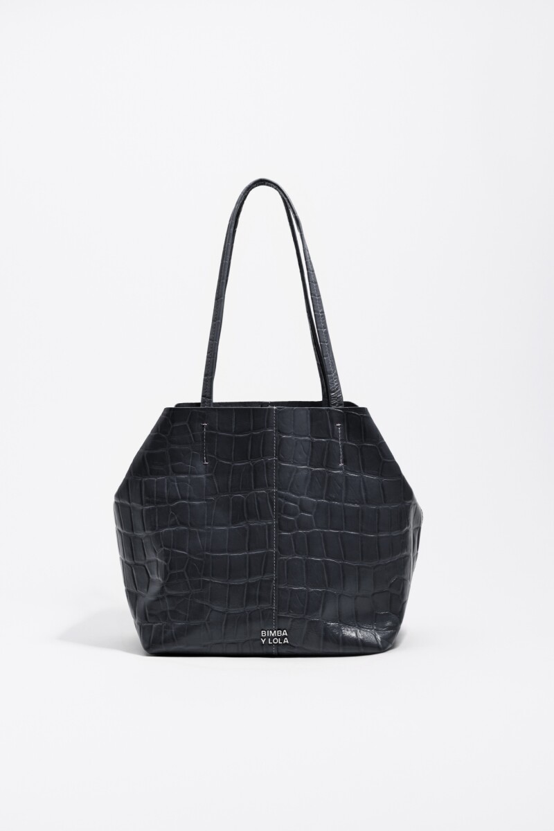 BOLSO SHOPPER MEDIANO Azul