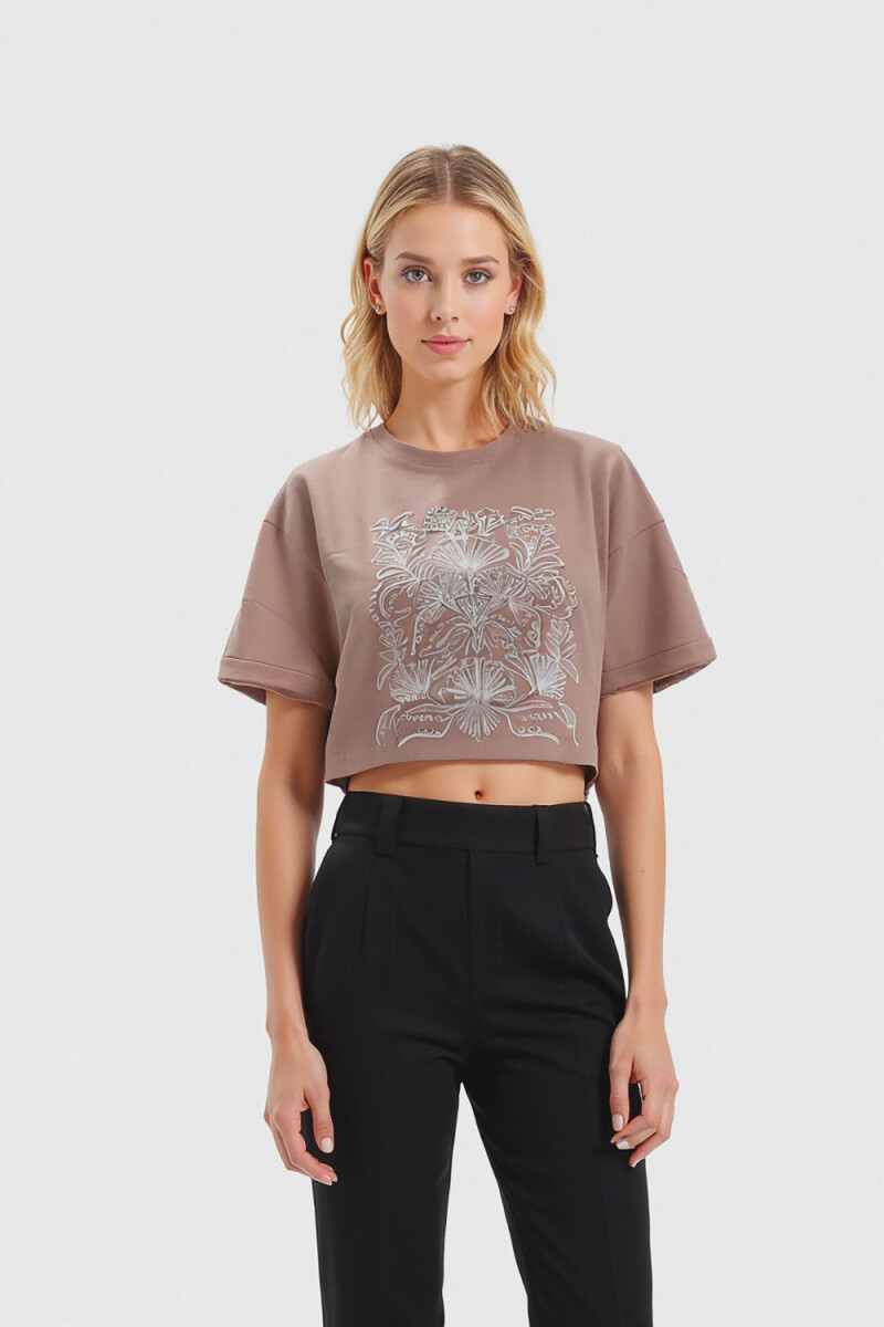 Remera Lune - Rosa Viejo 