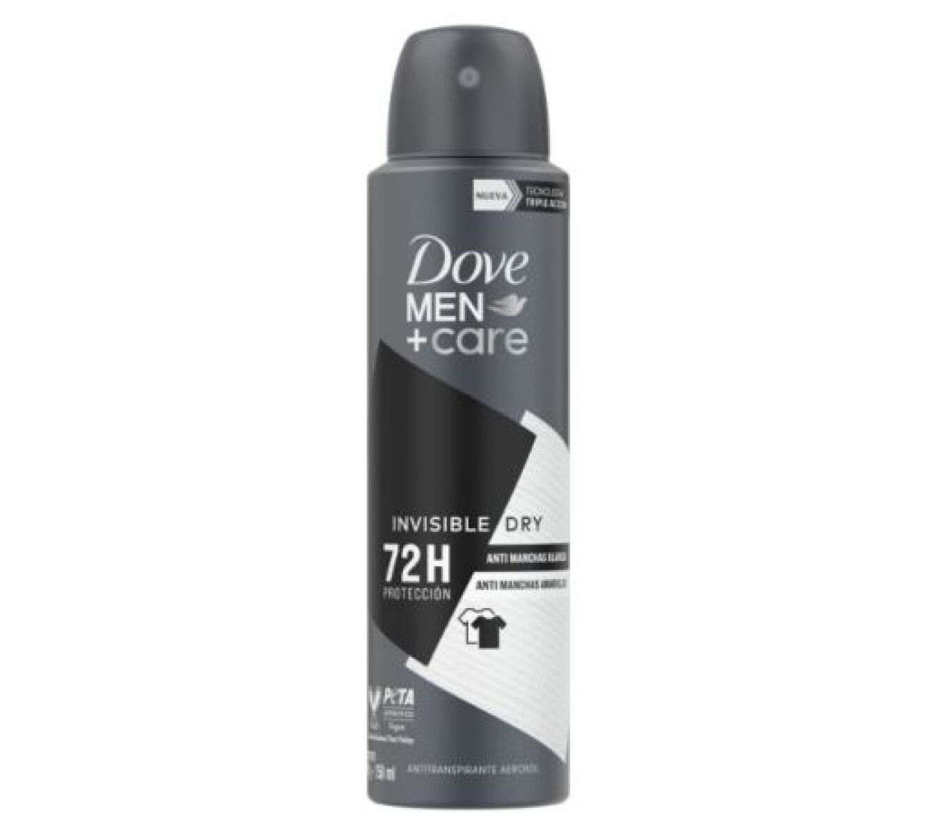 Dove Desodorante Aerosol Men Invisible Dry 150ml – Protección Efectiva