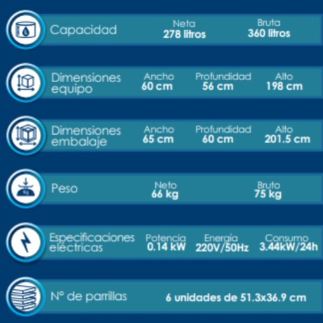 Heladera Exhibidor Vertical 360 Litros 1 Puerta de Vidrio Heladera Exhibidor Vertical 360 Litros 1 Puerta de Vidrio