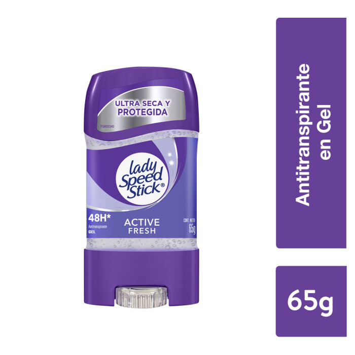 SPEED STICK LADY DEO ACTIVE FRESH GEL única