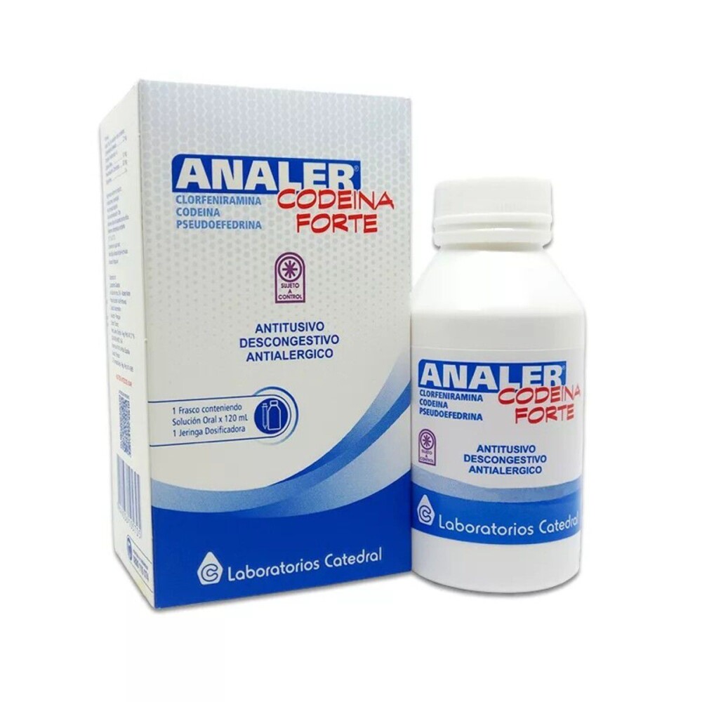 ANALER CODEINA FORTE JBE. FR. X 120 ML. única