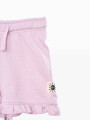 SHORT FLORA LILA