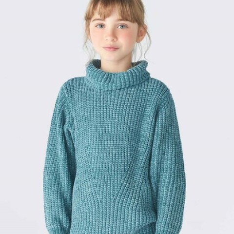BLUSAO CUELLO ALTO FEMENINO INFANTIL SURTIDO