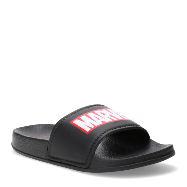 Sandalias Infantiles Marvel Negro - Rojo - Blanco