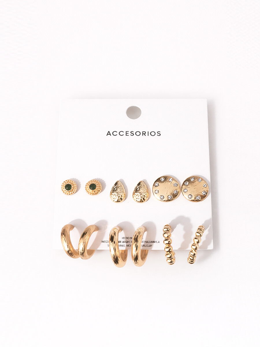 CARAVANAS PACK X6 - DORADO 