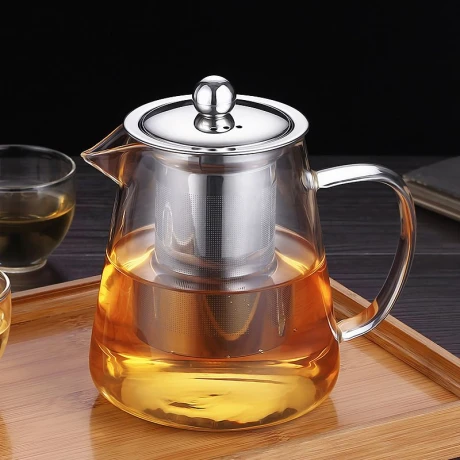Tetera De Vidrio Con Infusor 950ML Tetera De Vidrio Con Infusor 950ML