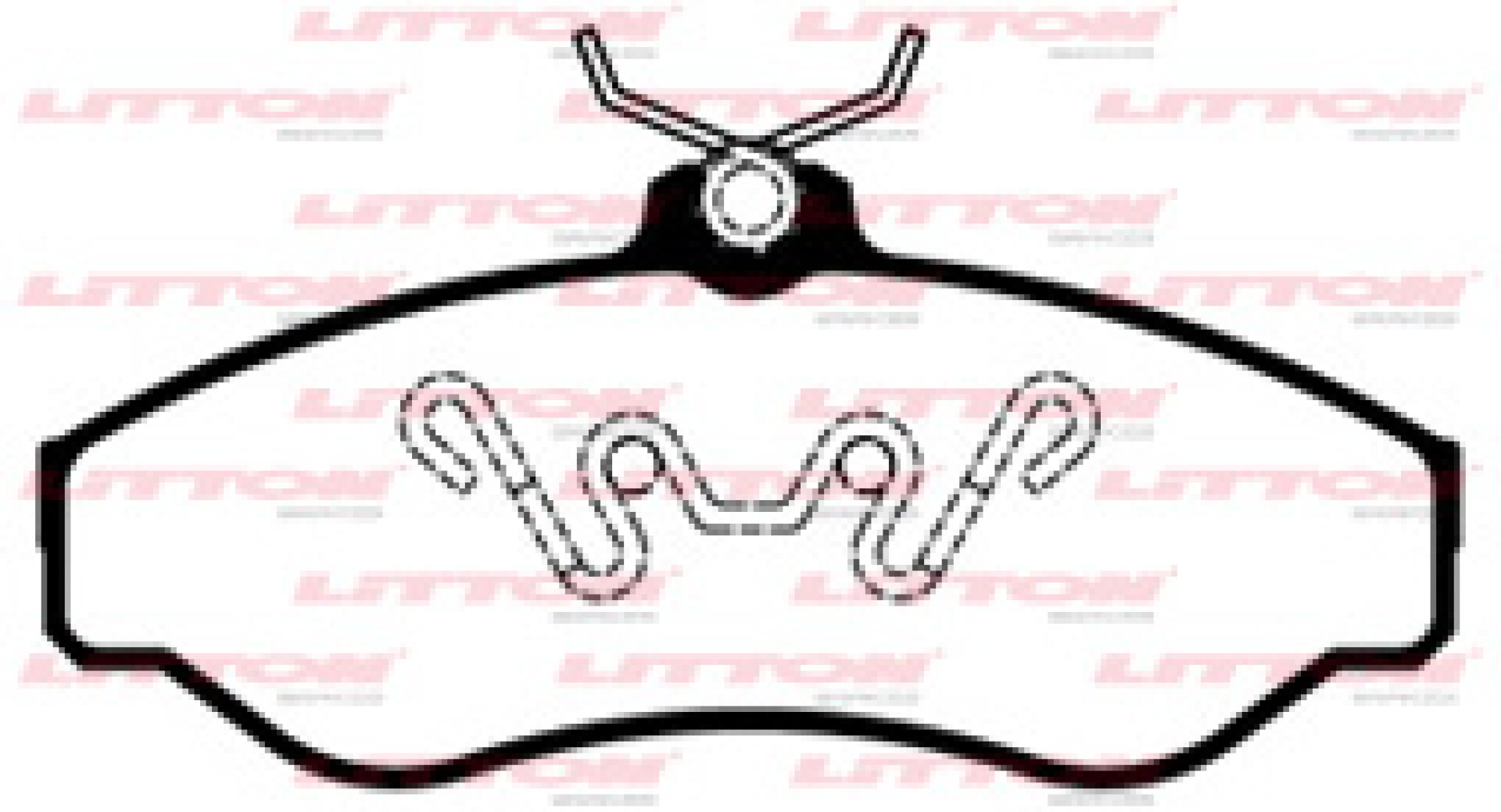 PASTILLAS DE FRENO CHEVROLET CHEVROLET S10 4X2 SYL1098 LITTON 