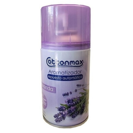 AROMATIZADOR COTTONMAX AUTOMATICO REPUESTO 250 ML LAVANDA AROMATIZADOR COTTONMAX AUTOMATICO REPUESTO 250 ML LAVANDA