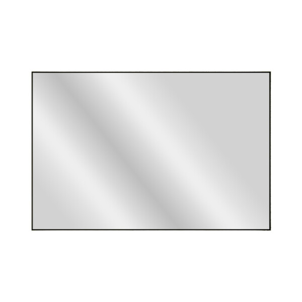 ESPEJO MODELO ALUMINIUM NEGRO 120X80 CM CON LUZ NEUTRA +TOUCH Espejo Modelo Aluminium Negro 120x80 Cm Con Luz Neutra +touch