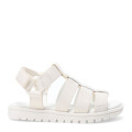 Sandalias de Niña MINI Miss Carol BANF franciscana Blanco