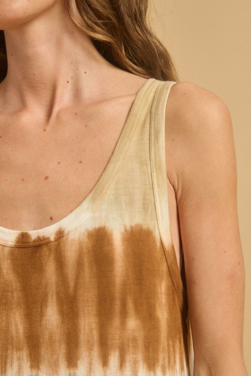 Vestido Robeo Camel