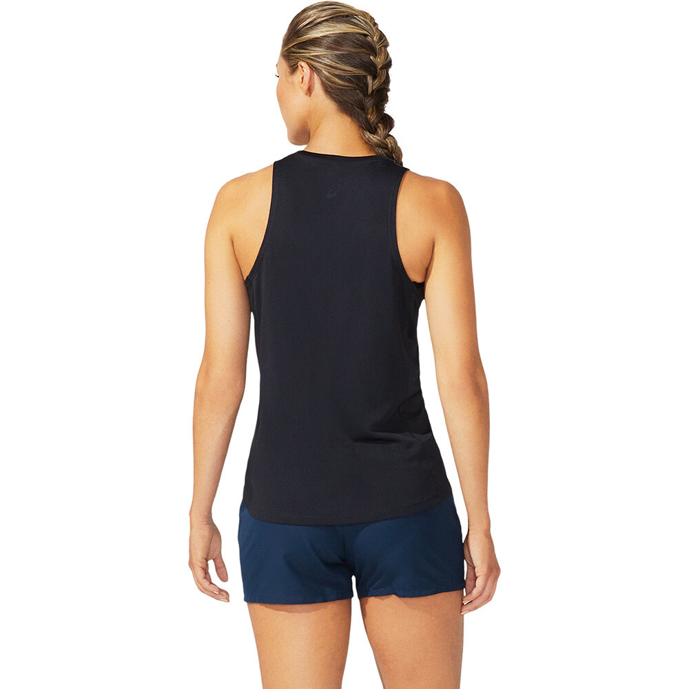Silver Tank - Mujer Performance Black