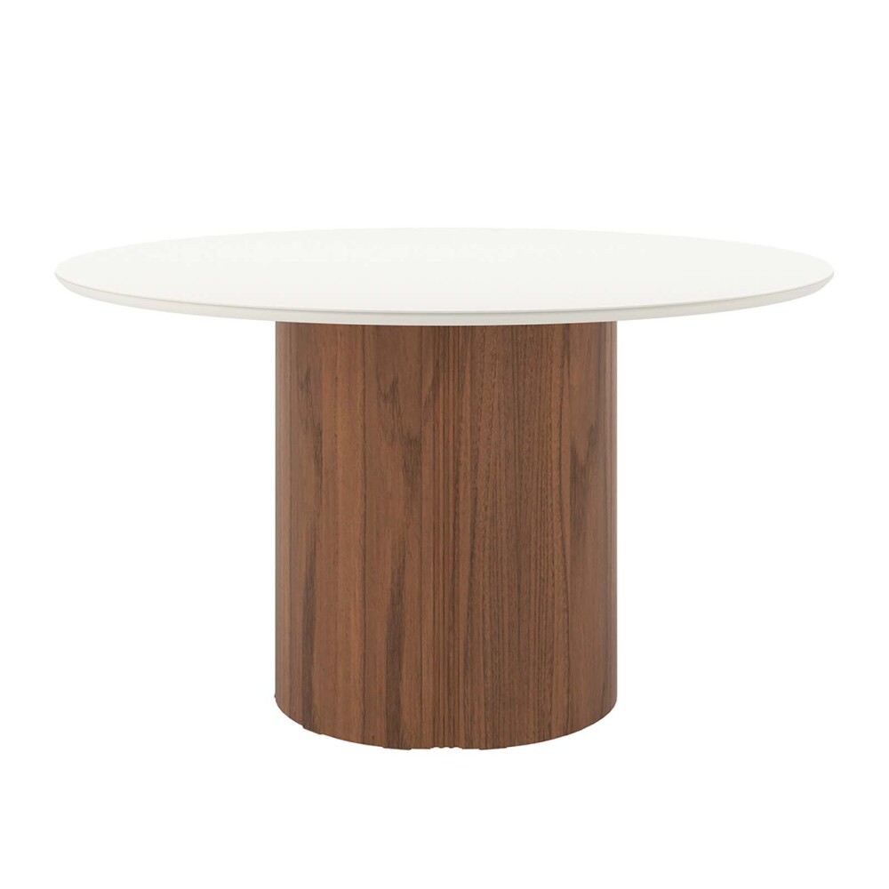 MESA DE COMEDOR MDF BLANCO IVETE