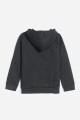 Buzo estampado GRIS OSCURO