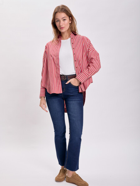 Camisa especial rayas Amarillo